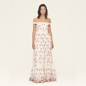 Agua by Agua Bendita Achiote Florero Maxi Dress